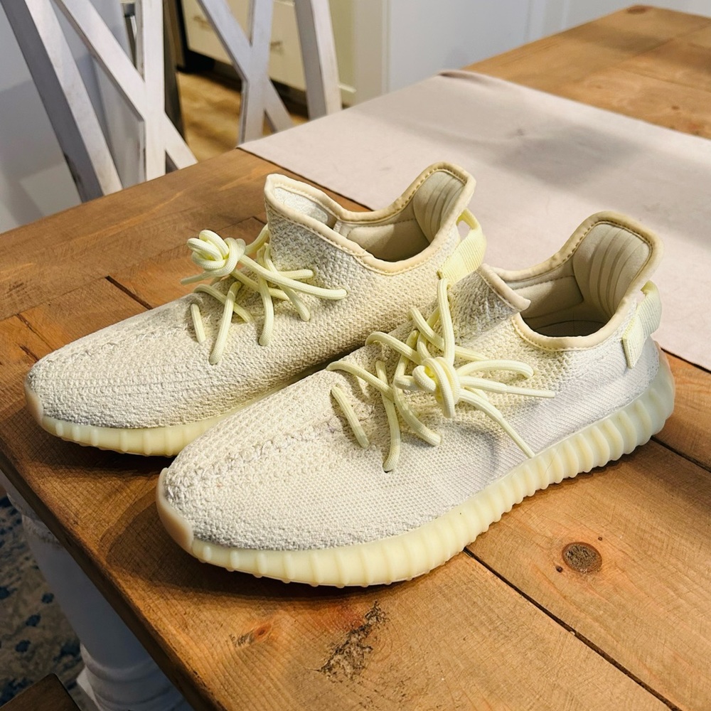 Yeezy Boost 350 V2 Butter - Like new worn twice.  No box